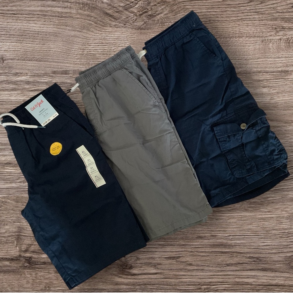 3 Cat & Jack boys shorts Size 16